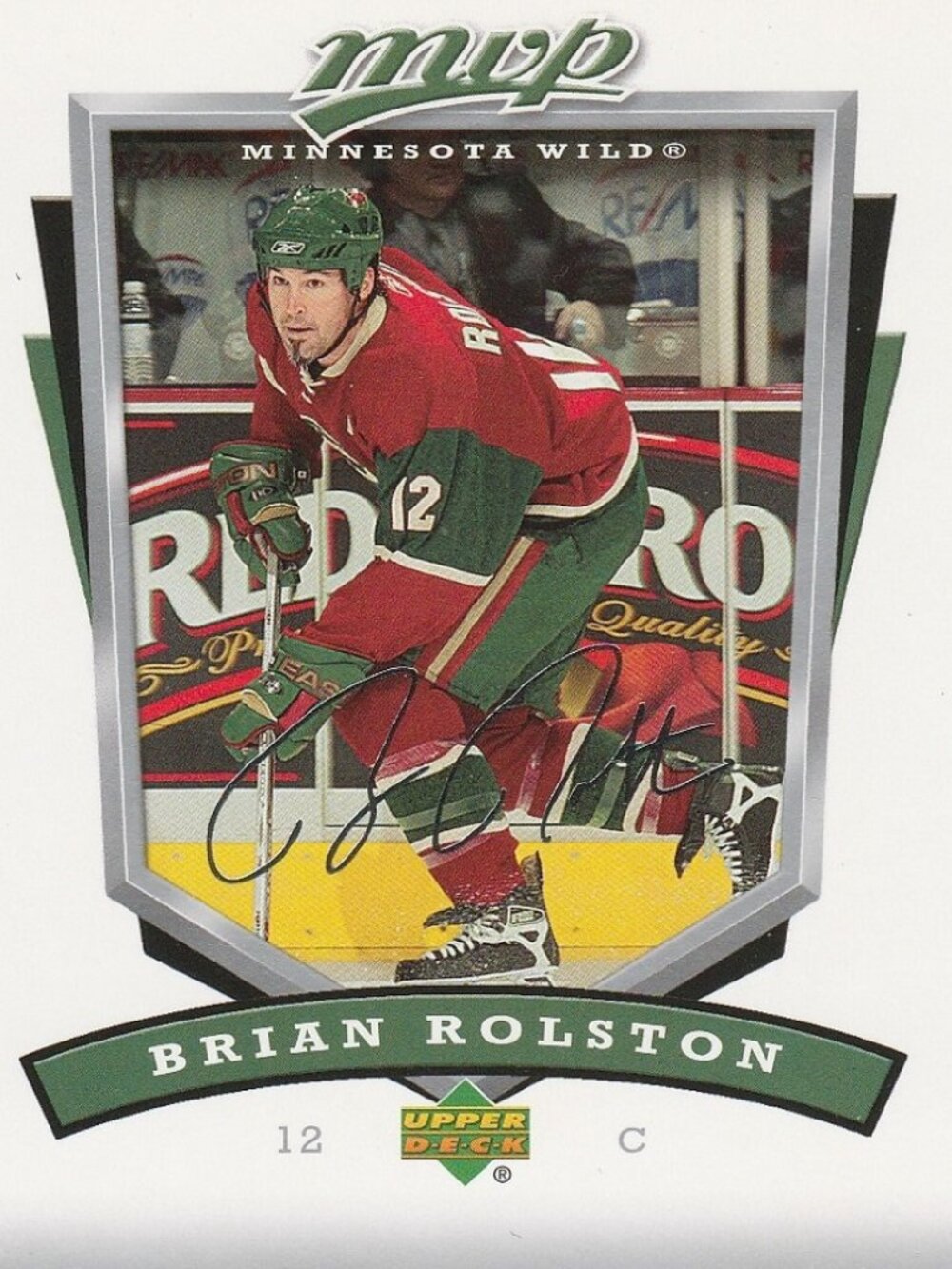 Brian Rolston - 2006/2007 Upper Deck MVP Hockey Card
